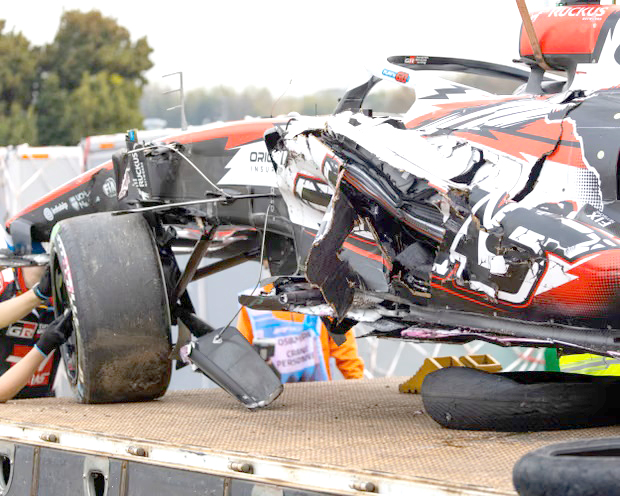 Japan crash ‘scary moment’ says Bearman